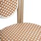 Flash Furniture Lourdes Thonet French Bistro Stacking Chair, Natural/White PE Rattan/Bamboo Print Alum Frame SDA-AD642002S-NATWH-LTNAT-GG - alternate 4